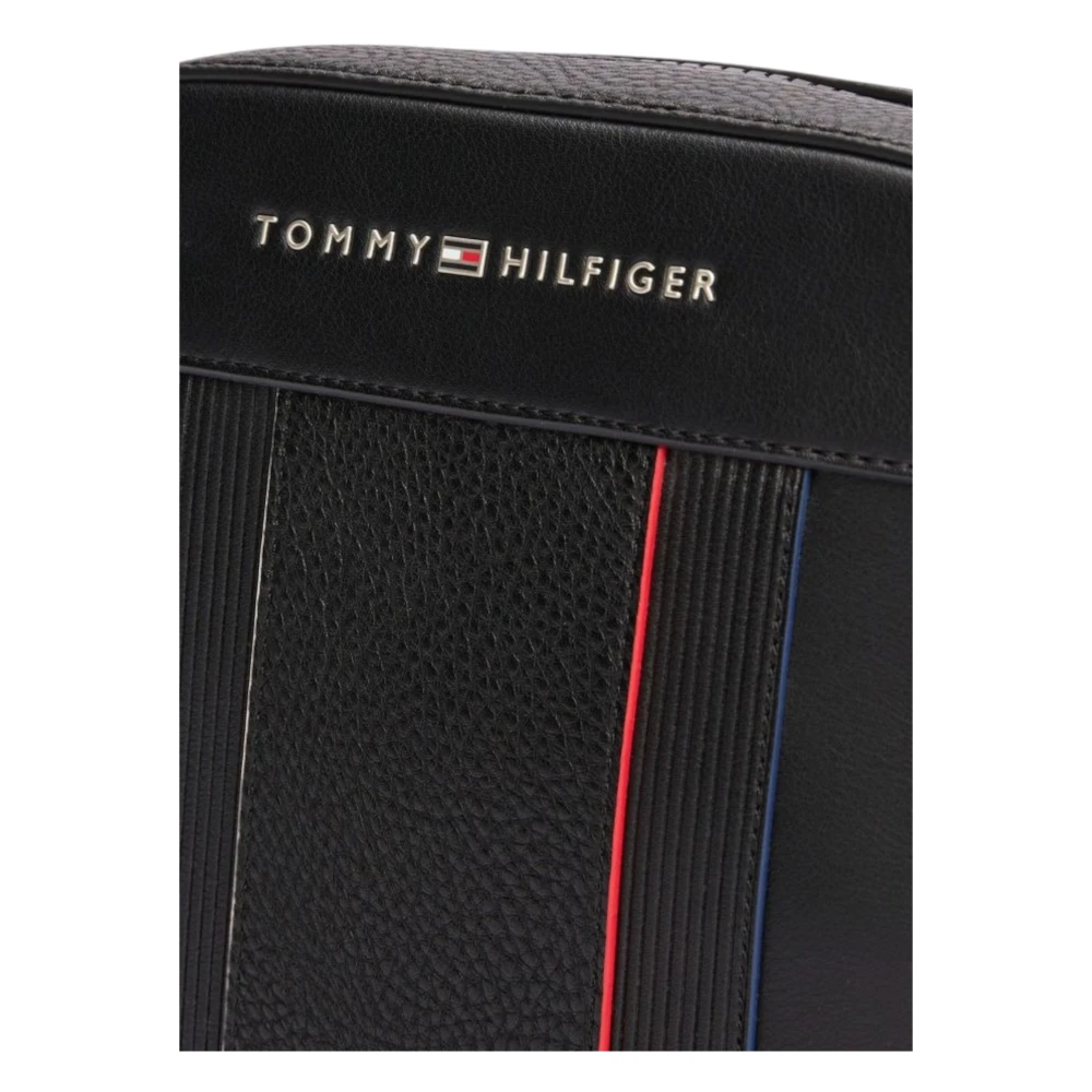 Tommy Hilfiger Heren Schoudertas Lente Zomer Collectie Black Heren