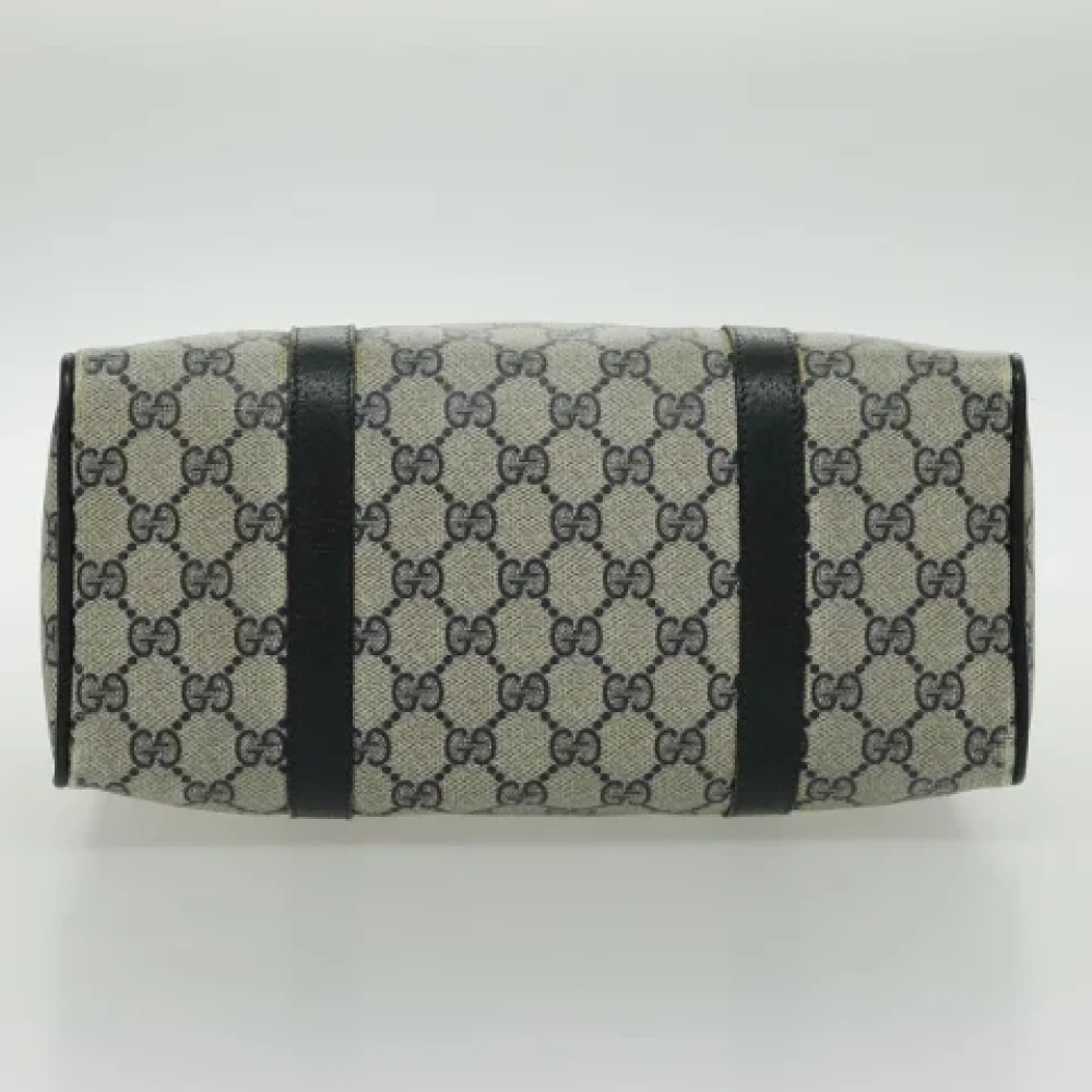 Gucci Vintage Pre-owned Leather gucci-bags Blue Dames