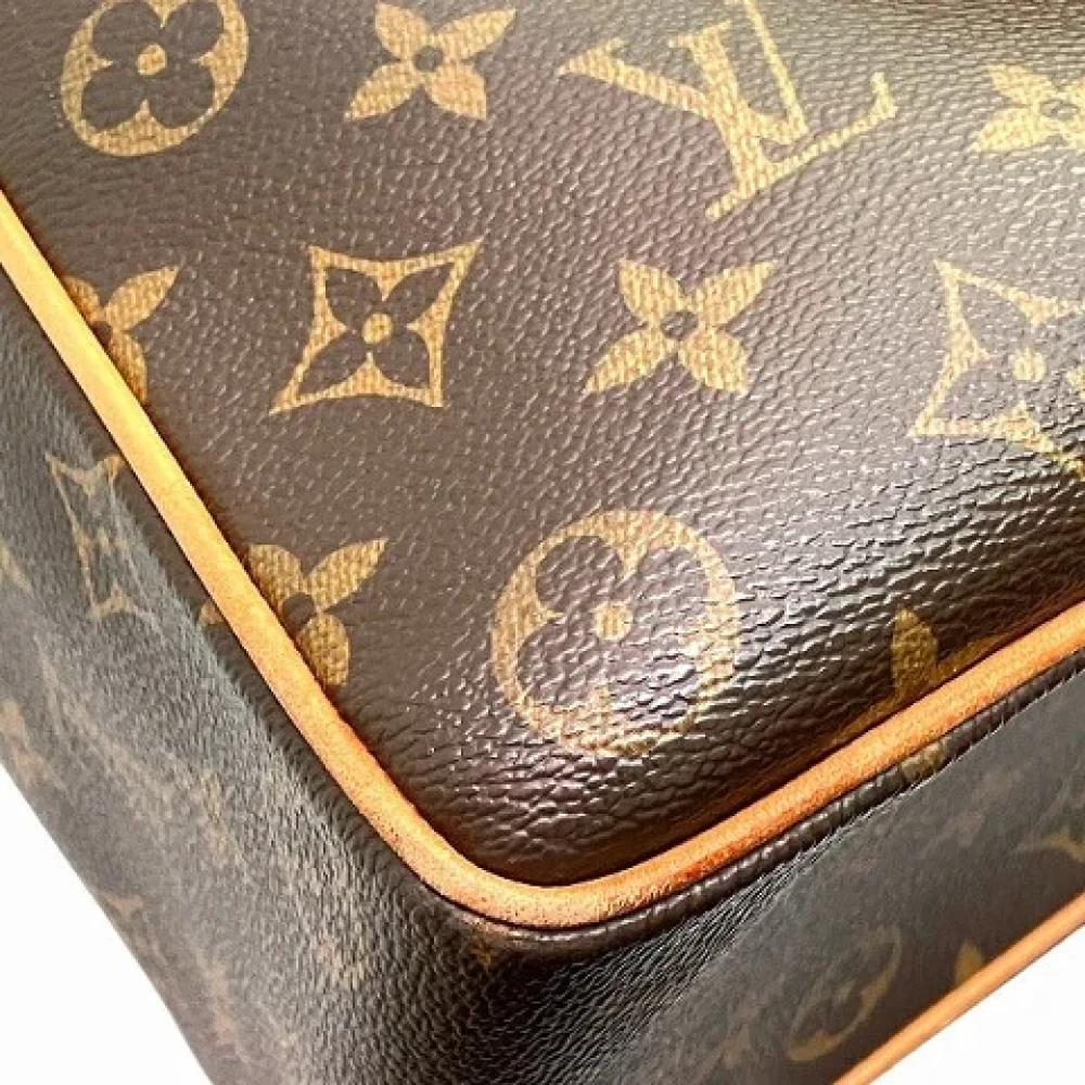 Louis Vuitton Vintage Pre-owned Canvas handbags Brown Dames