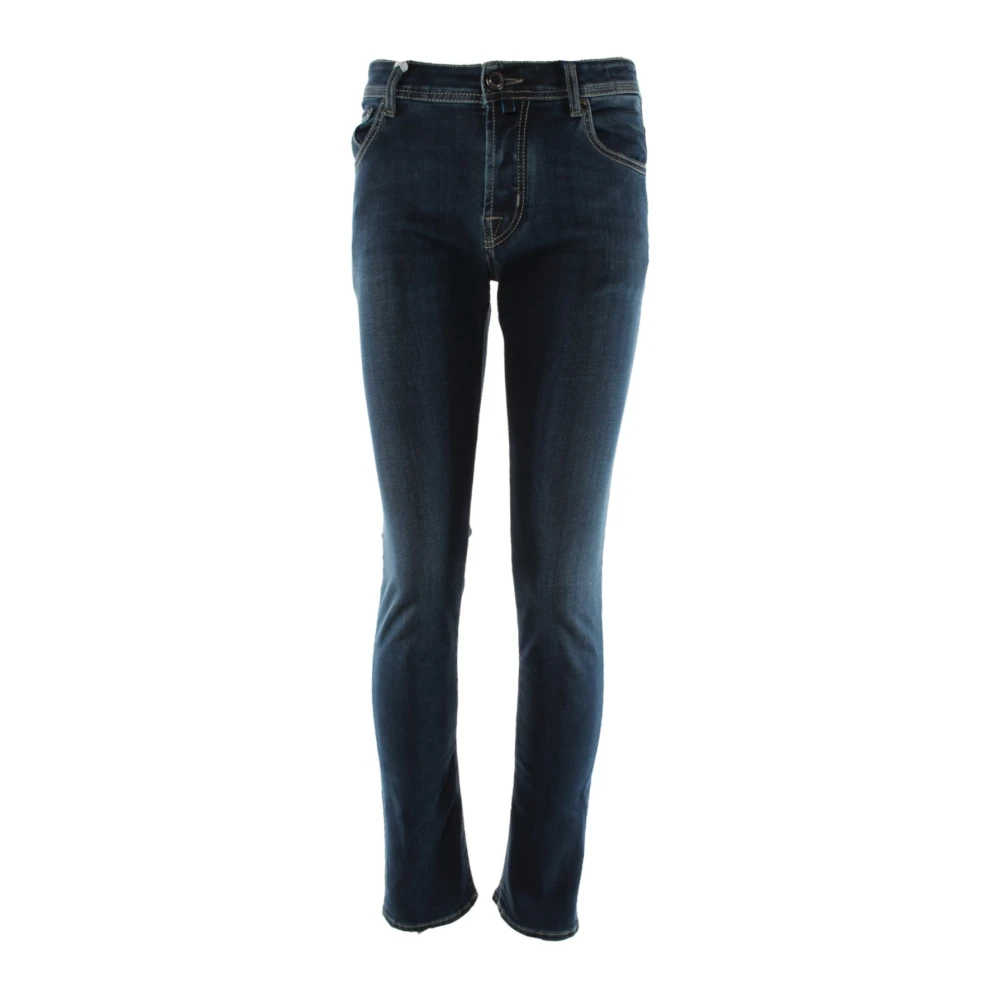 Jacob Cohën Men's Blue Slim Fit Jeans - Skinny Fit Jeans - W33 - Jeans