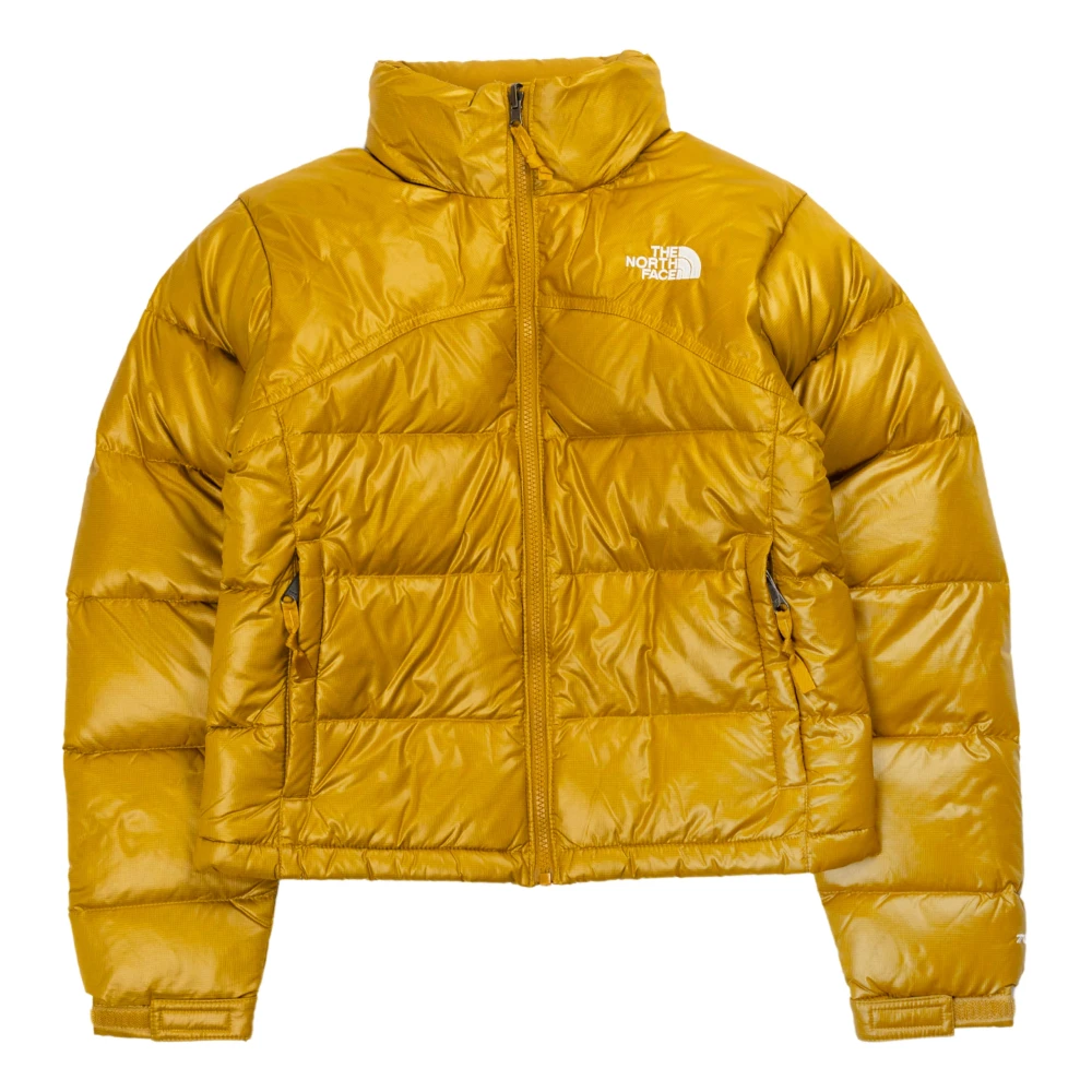The North Face Retro Nuptse Jack in Groen Green Dames