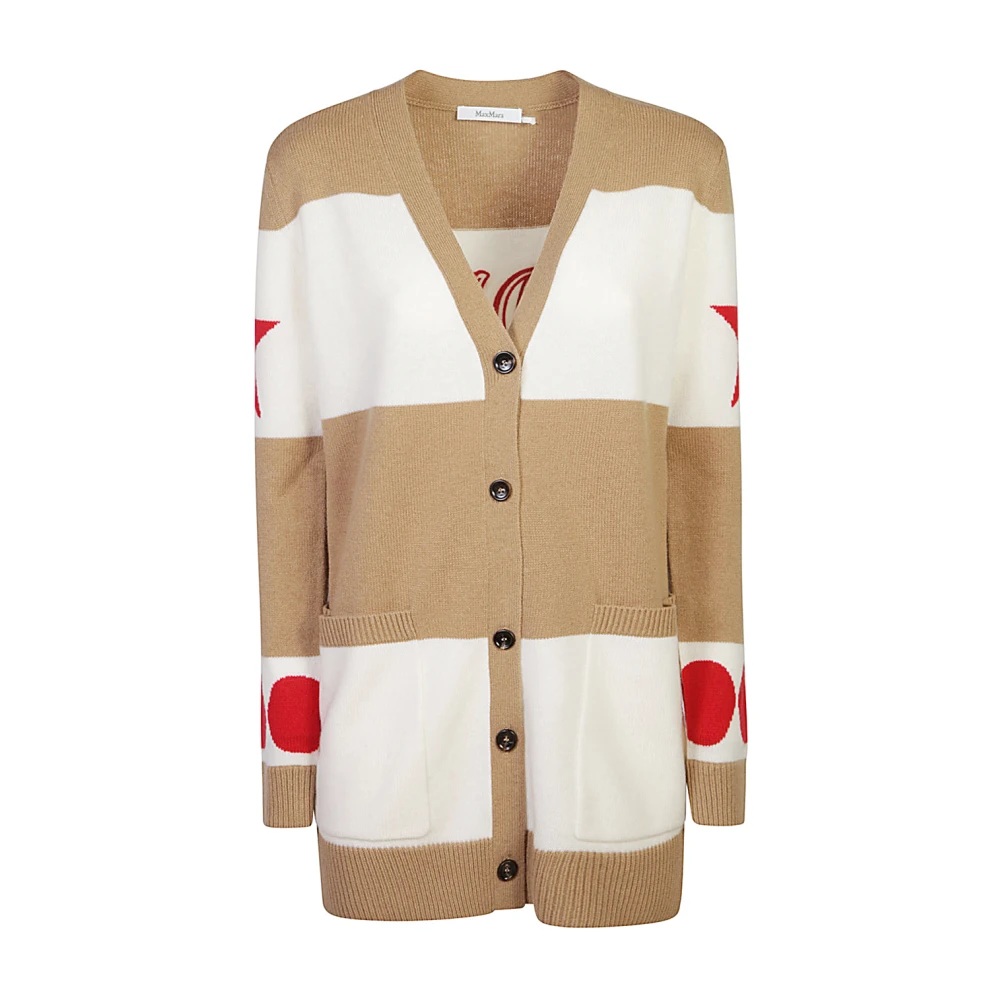 Max Mara Elegante Beige Gebreide Kleding Aw24 Beige Dames