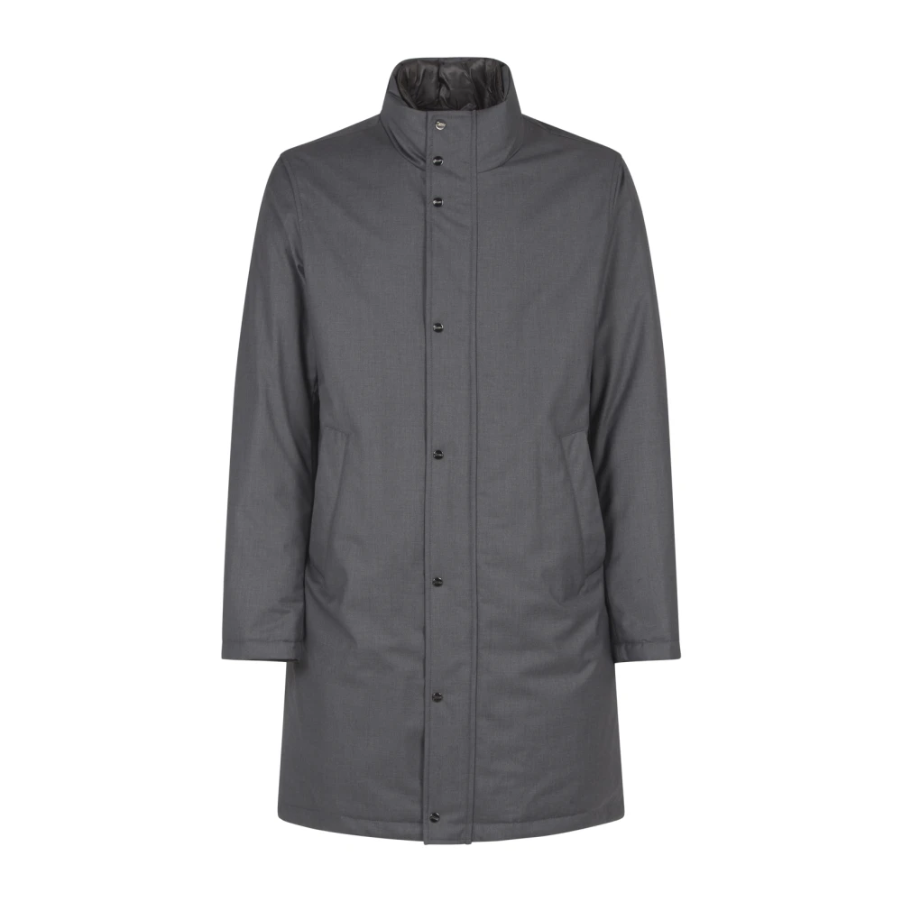 Herno - Coats > Parkas - Gray - Herno - Modalova