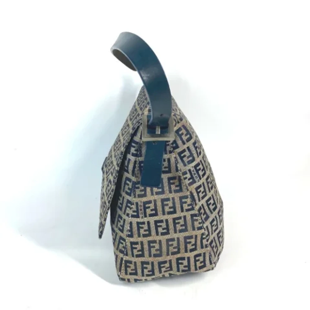 Fendi Vintage Pre-owned Canvas fendi-bags Blue Dames