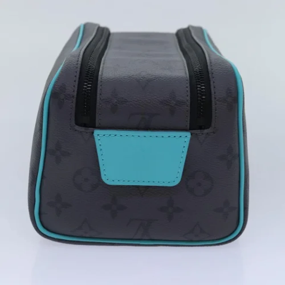 Louis Vuitton Vintage Pre-owned Canvas clutches Blue Dames
