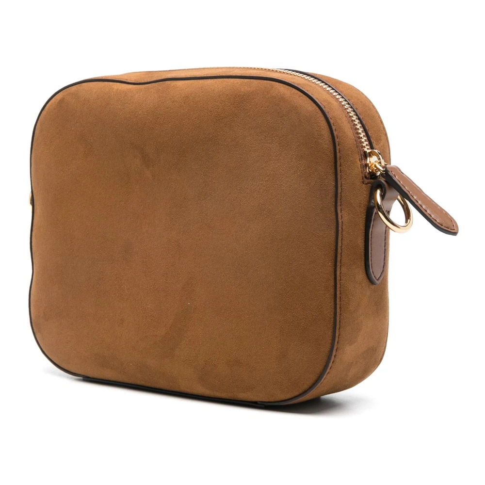 Stella Mccartney Alter Suede Eco Cameratas Brown Dames