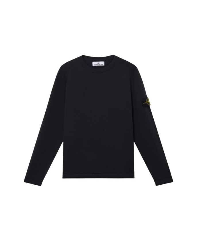 pull-noir-a-col-rond-en-tricot