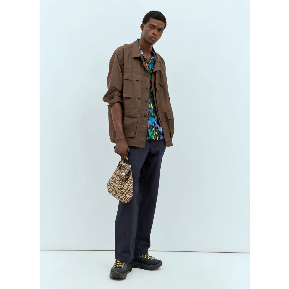 Engineered Garments Lichtgewicht Technische Jas met Klassieke Stijl Brown Heren