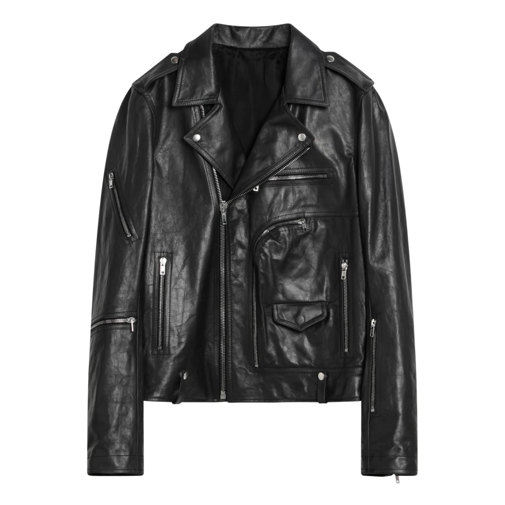Jackets > Leather Jackets - - Rick Owens - Modalova