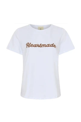 Vit Logotyp T-shirt Topp