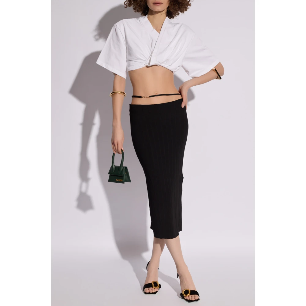 Jacquemus Cropped top White Dames