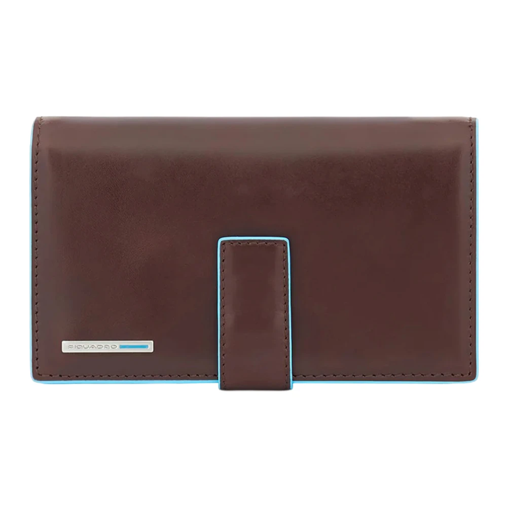 Piquadro Men's Brown Wallets & Cardholders, One Size, Wallet With Coin Pocket