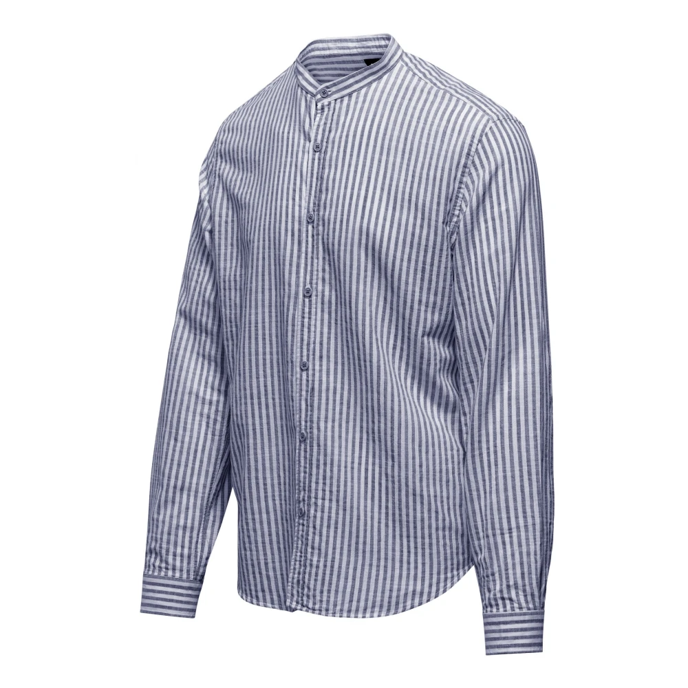 BomBoogie Casual Shirts Blue Heren