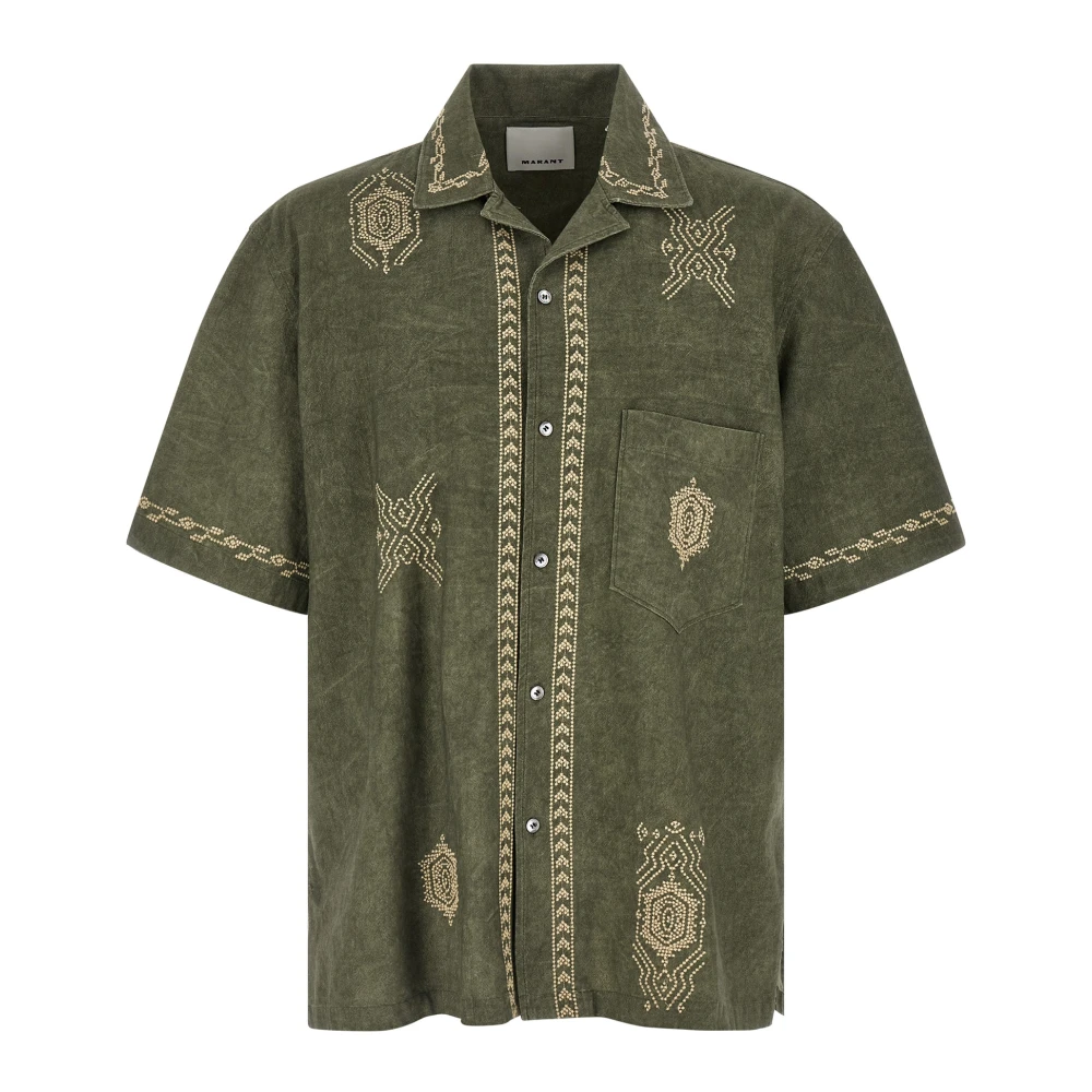 Isabel Marant Grön Zekim Shirt