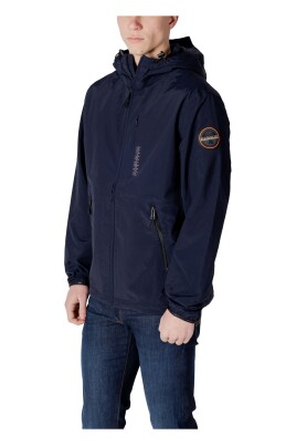 veste-a-capuche-bleue-avec-fermeture-eclair-pour-homme