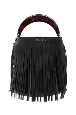 Venice Fringed Bucket Bag