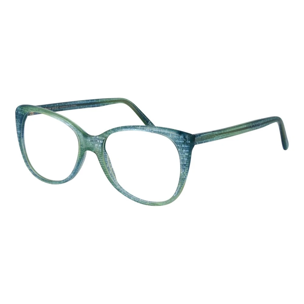 Andy Wolf Unisex Green Cat-Eye Optical Frames - Glasses - One Size- Accessories
