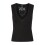 black-love-birds-logo-v-neck-top