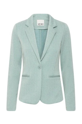 Grön/Mandel Herringbone Blazer Jacka