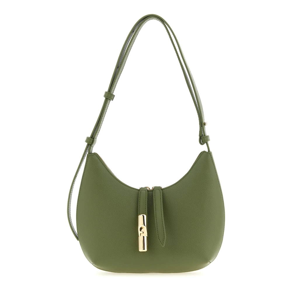 Furla Women's Green Goccia Small Shoulder Bag