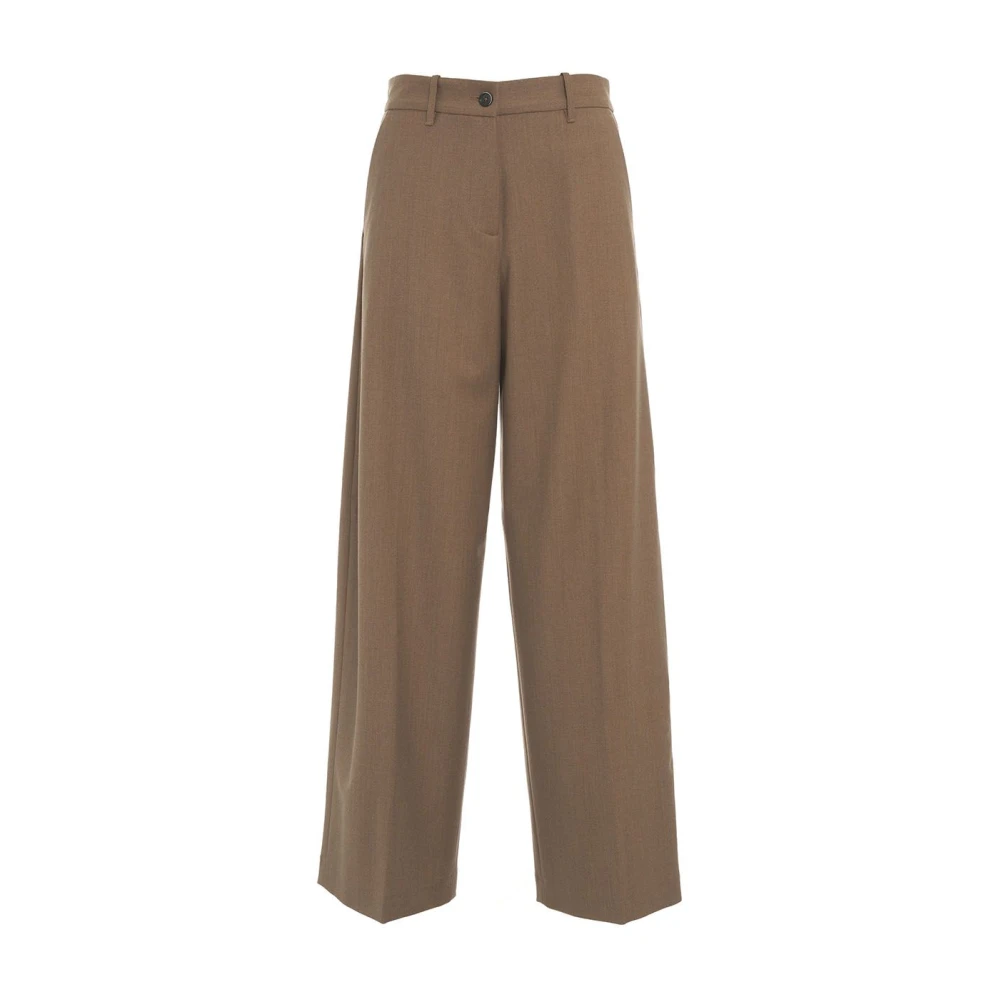 Nine In The Morning Beige Carrot Slim Trouser Nancy Beige Dames