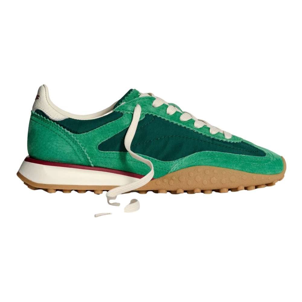 Hoff Groene Sneaker met Detail unisex Schoenen