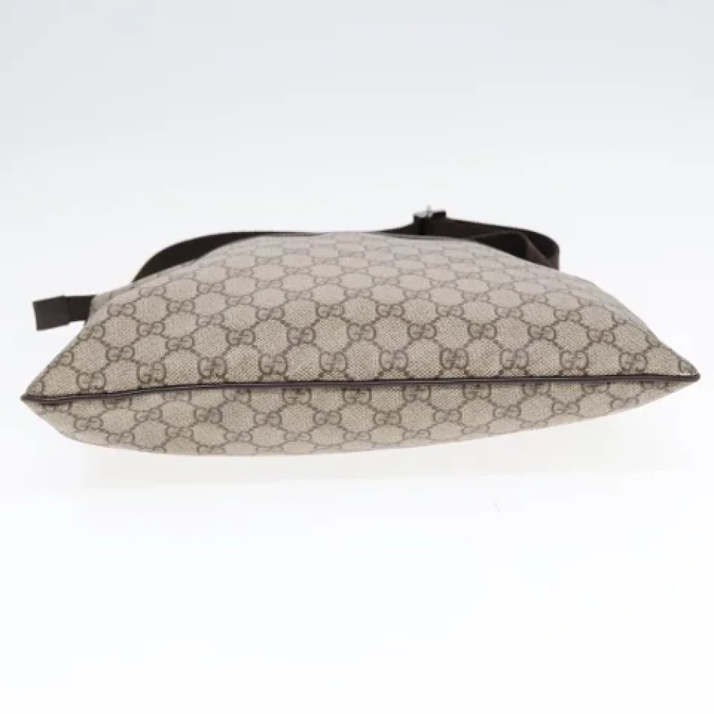 Gucci Vintage Pre-owned Canvas gucci-bags Beige Dames