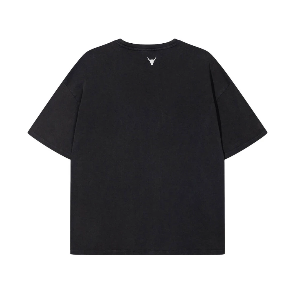 Alix The Label Gewassen Label T-shirt Gray Dames