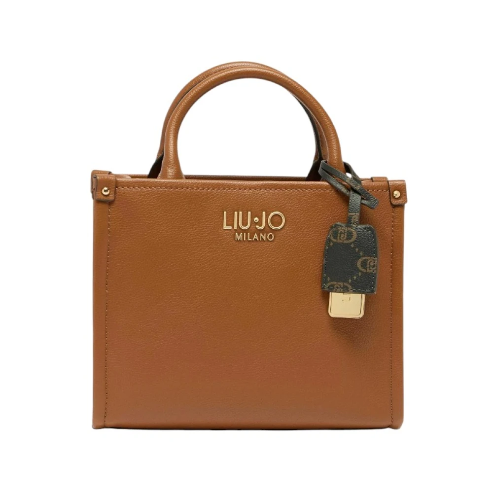 Liu Jo Donna Marrone - Borsa Elegante Con Chiusura A Zip - Bags - One Size