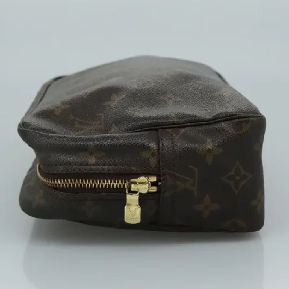 Louis Vuitton Vintage Pre-owned Canvas clutches Brown Dames