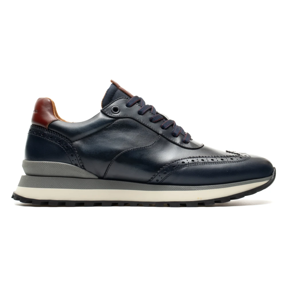 Ambitious Park Brogue Runner Heren Schoenen Blauw
