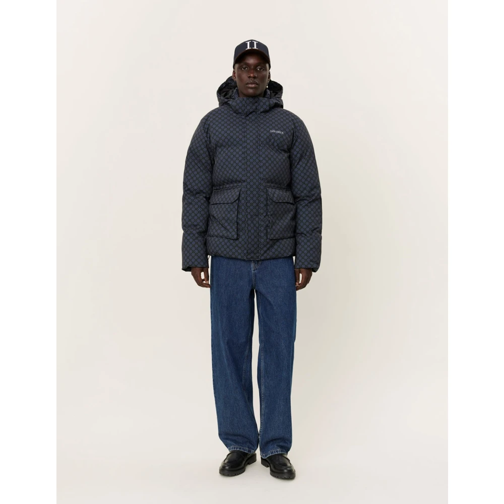 Les Deux Montreal AOP Puffer Jas Blue Heren