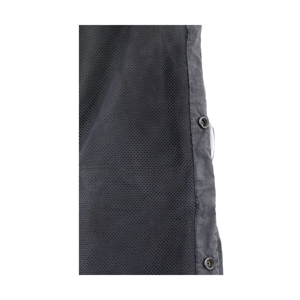 C.P. Company Zwarte Polyamide Jas voor Mannen Black Heren