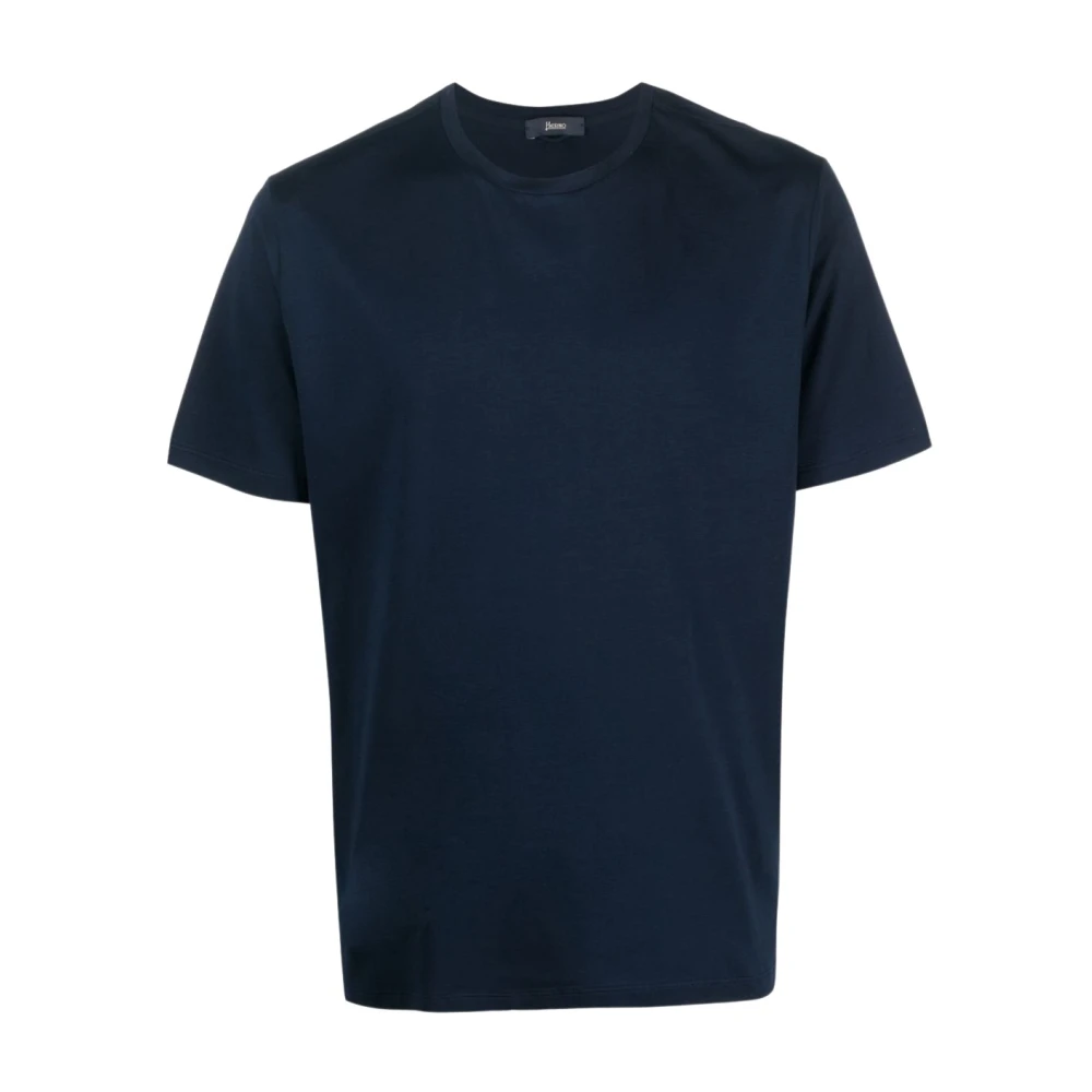 Herno Hombre Azul Camisetas, Talla: L