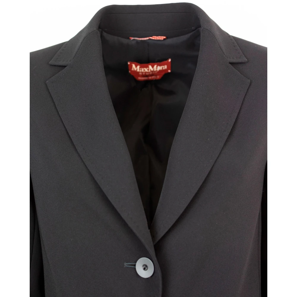 Max Mara Studio Jackets Black Dames