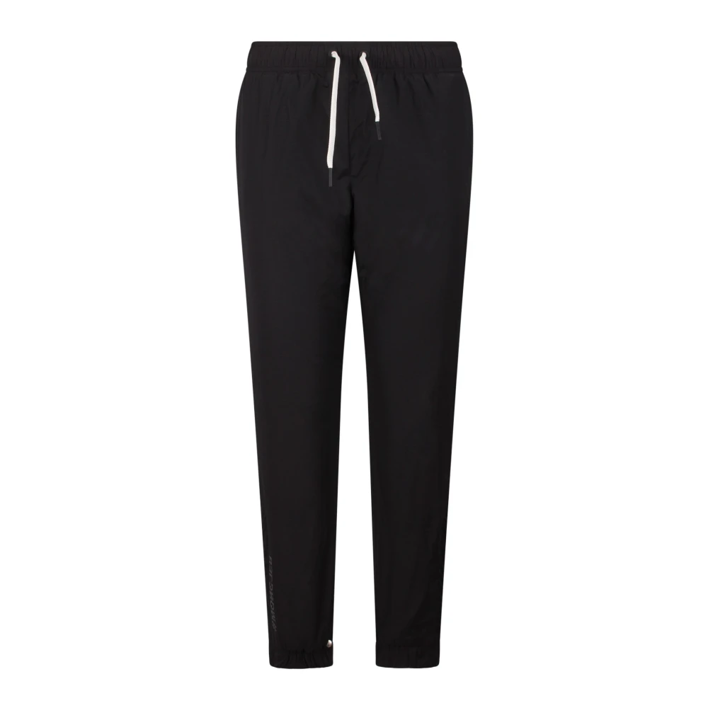 Moncler Logo-print dragsko track pants Black, Dam