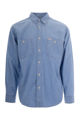 Button-up Chambray Shirt