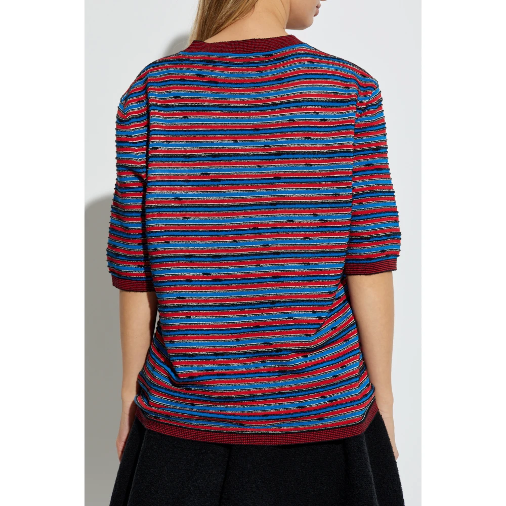 Bottega Veneta Gestreept patroon T-shirt Multicolor Dames