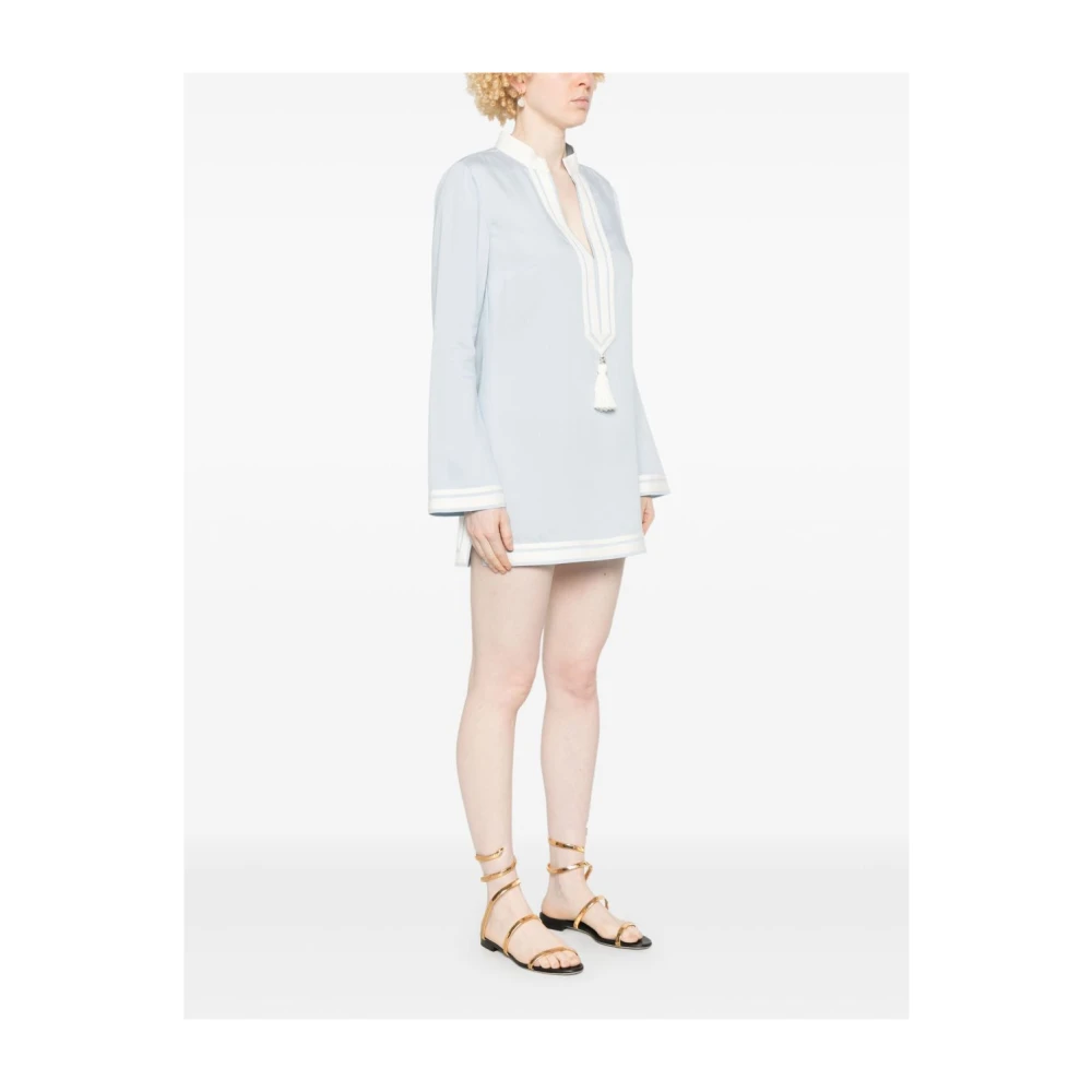 TORY BURCH Lichtblauwe Blouse Dameskleding Blue Dames