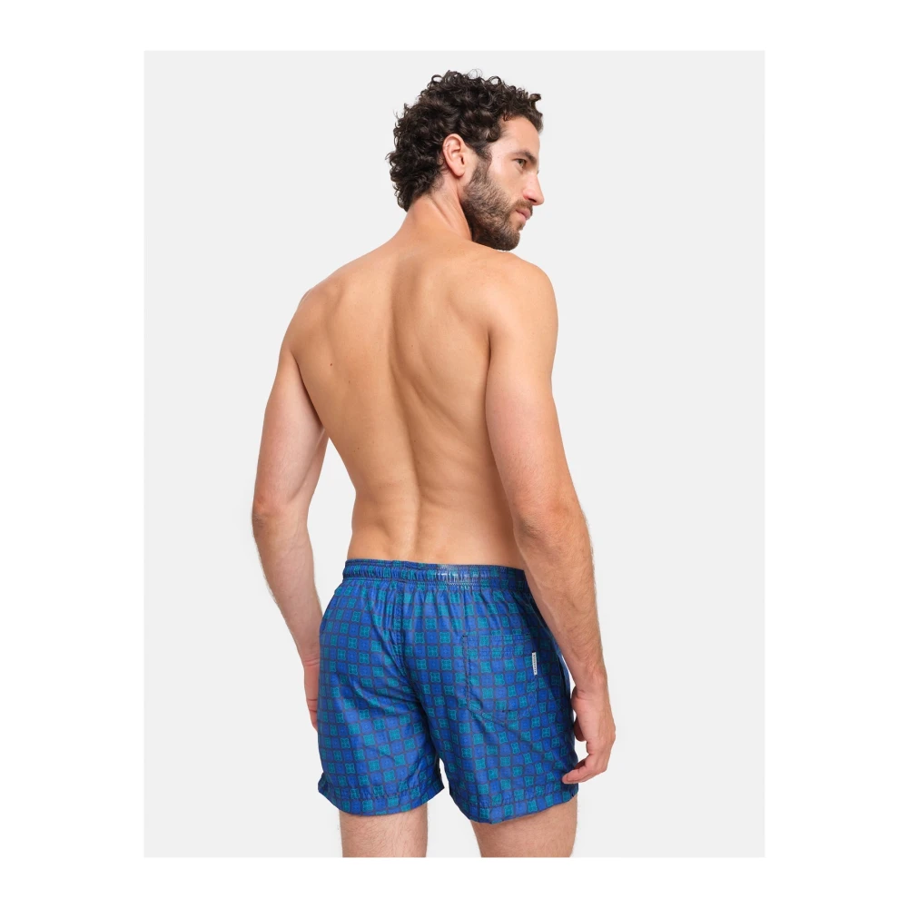 Peninsula Mediterrane Stijl Zwembroek Blue Heren