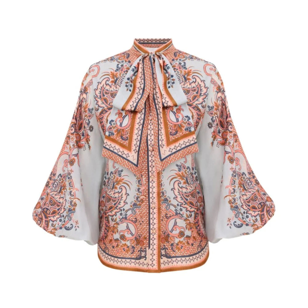 Zimmermann Donna Multicolor Camicette E, Xs, New,