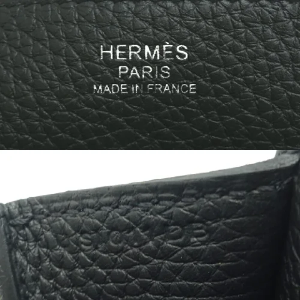 Hermès Vintage Pre-owned Fabric handbags Black Dames