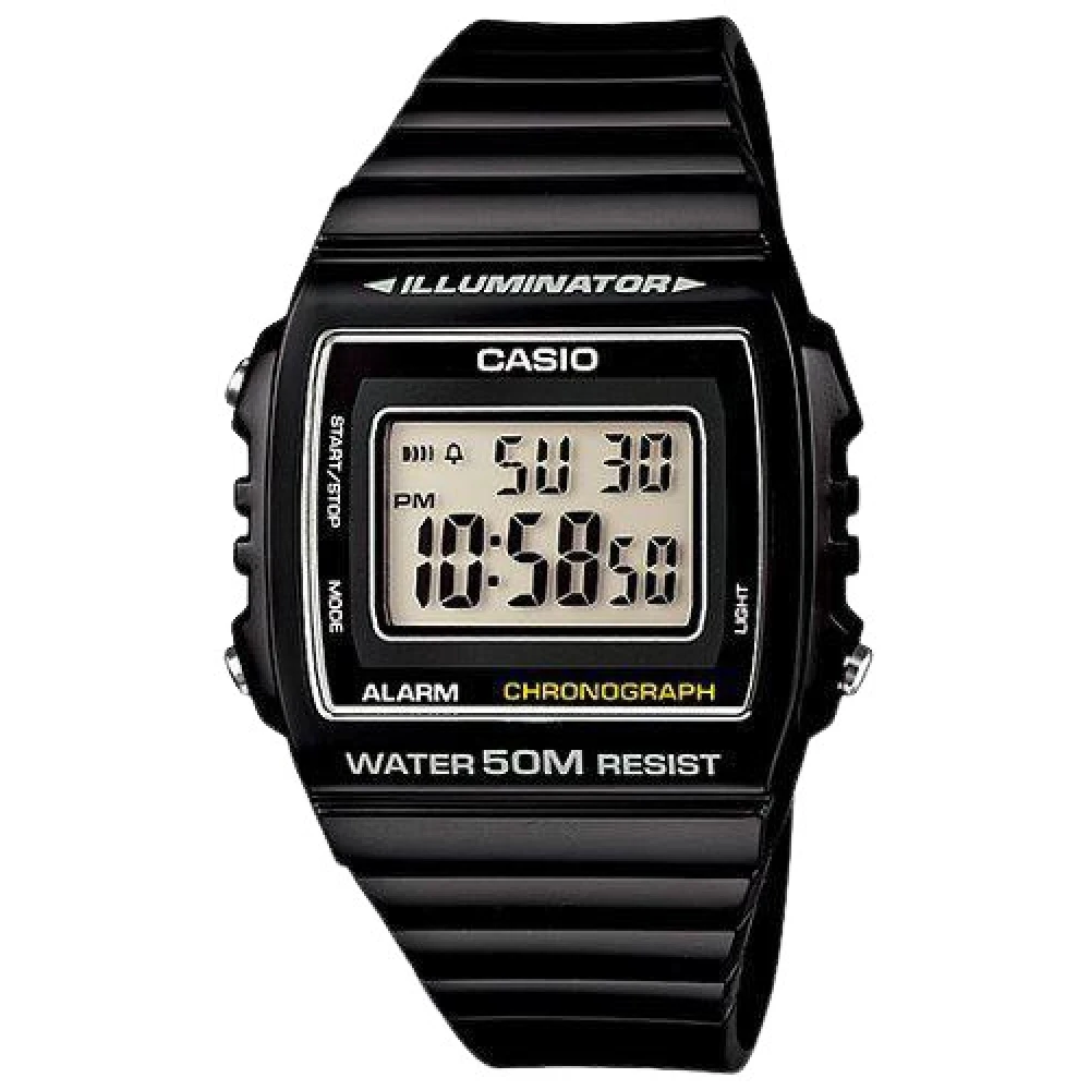 Casio Watch W-215H-1A Svart Unisex