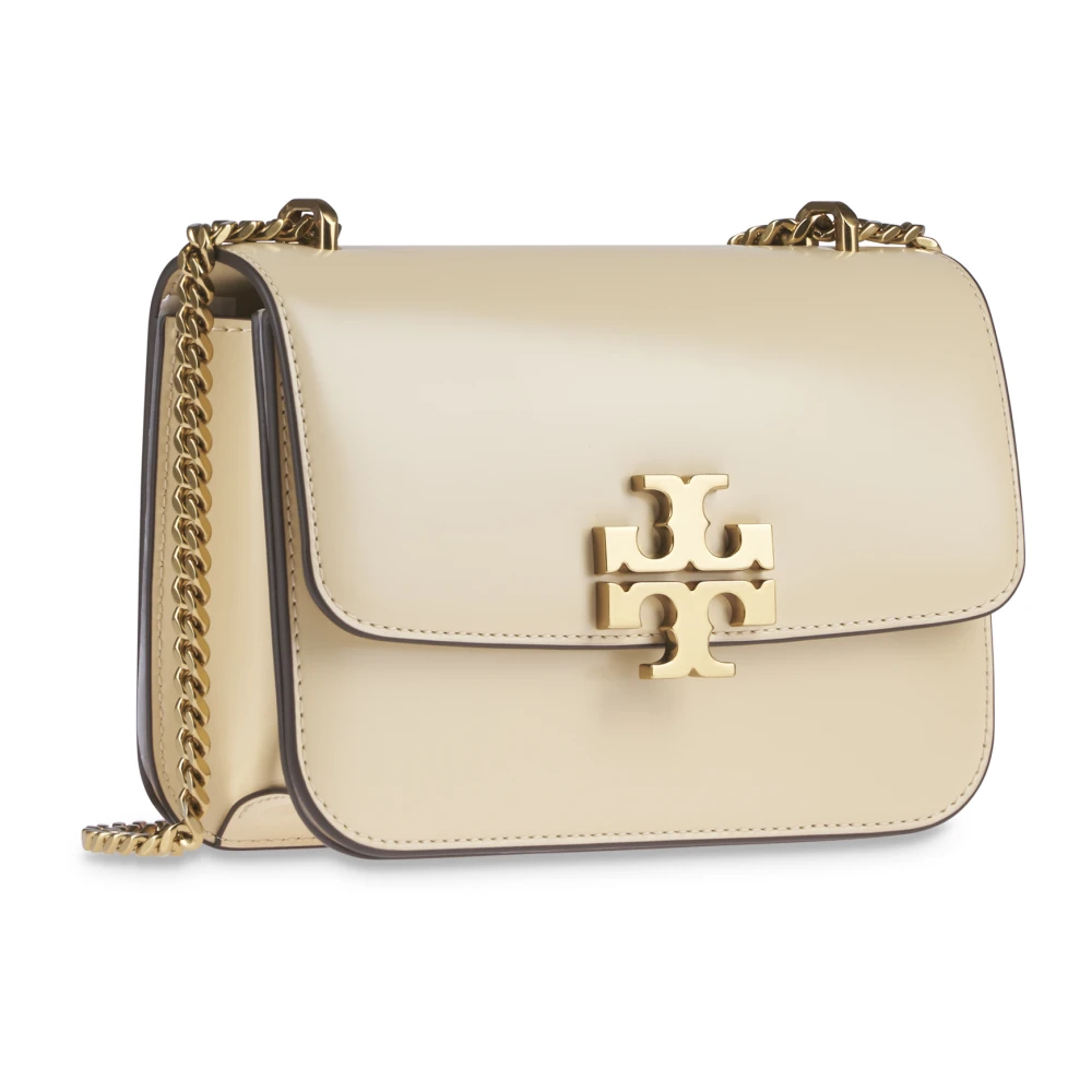 TORY BURCH Omkeerbare Schoudertas in Spazzolato Beige Dames