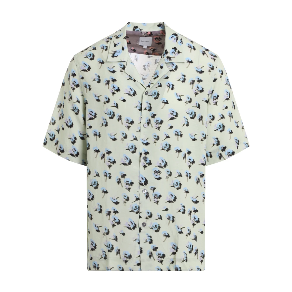 PS By Paul Smith Groen Overhemd Verhoog Garderobe Stijl Multicolor Heren