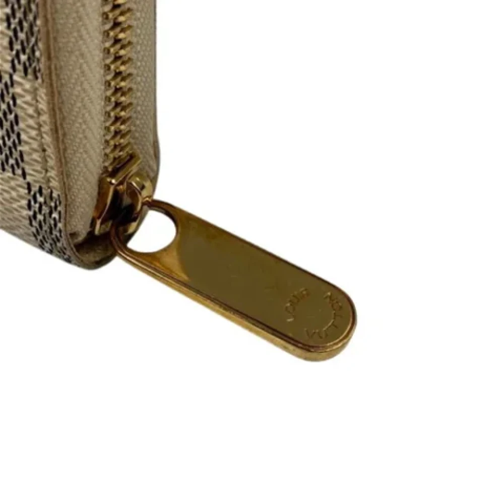 Louis Vuitton Vintage Pre-owned Canvas wallets White Dames