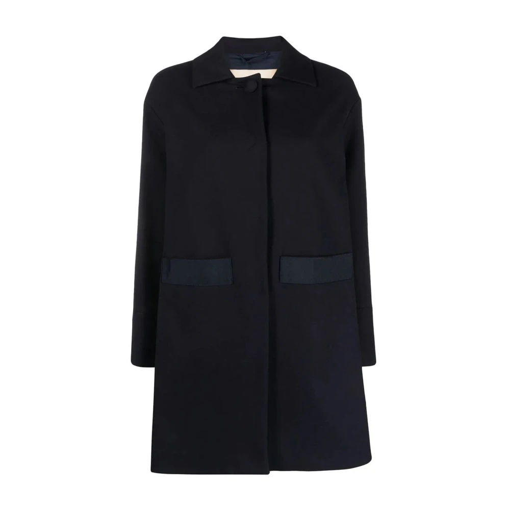 Herno Donna Blu Cappotti, L, New,