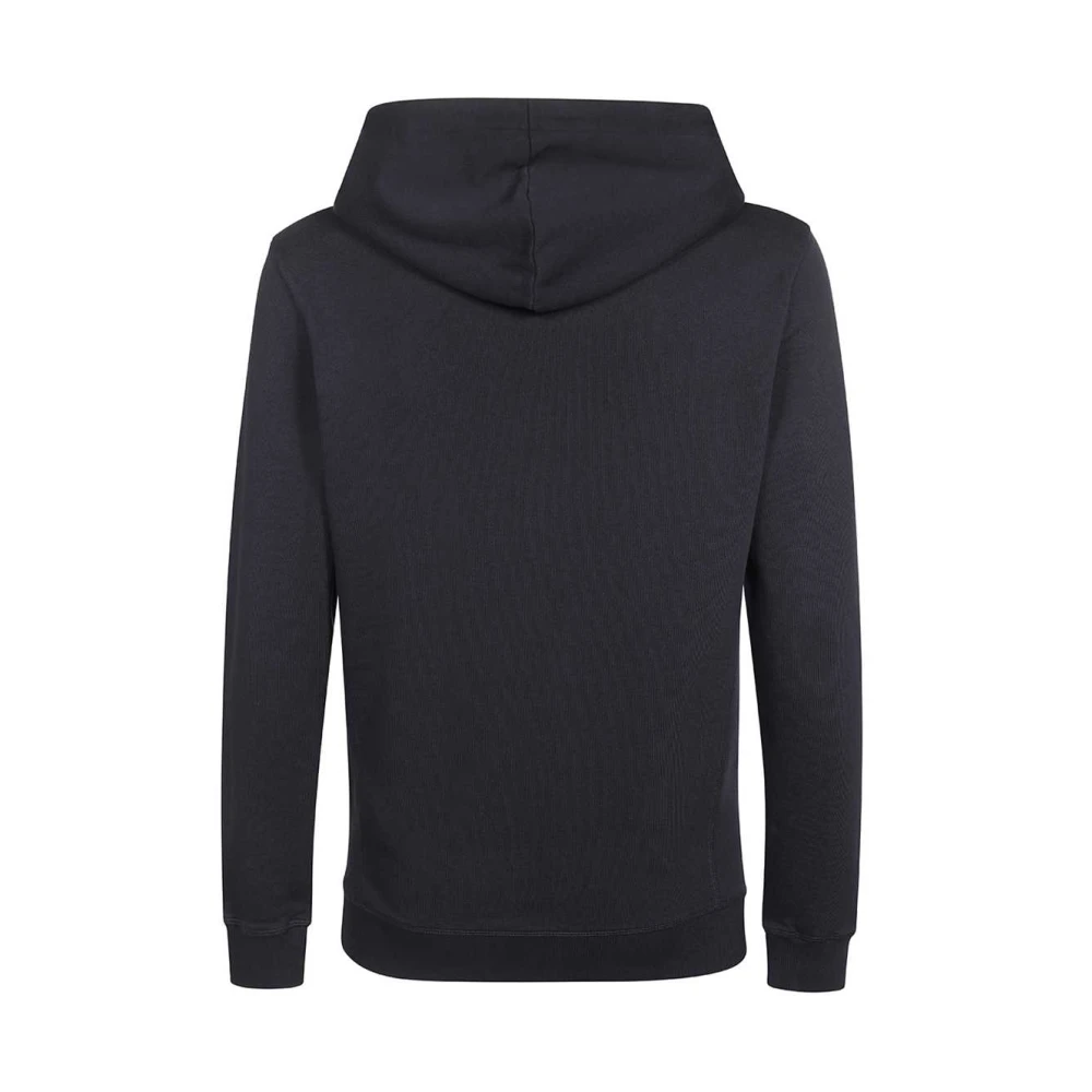 Les Deux Katoenen Hoodie met Ribboorden Blue Heren