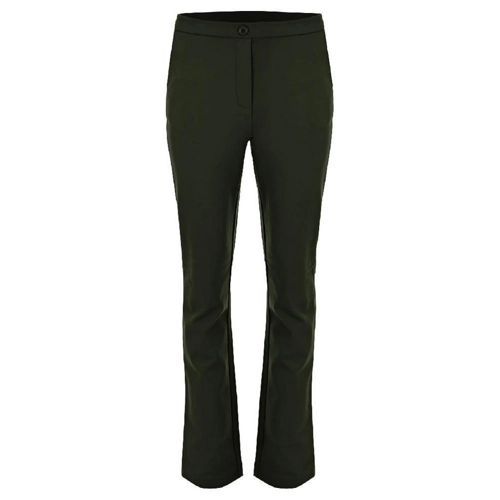 DNM Pure Slim-fit Trousers Green Dames