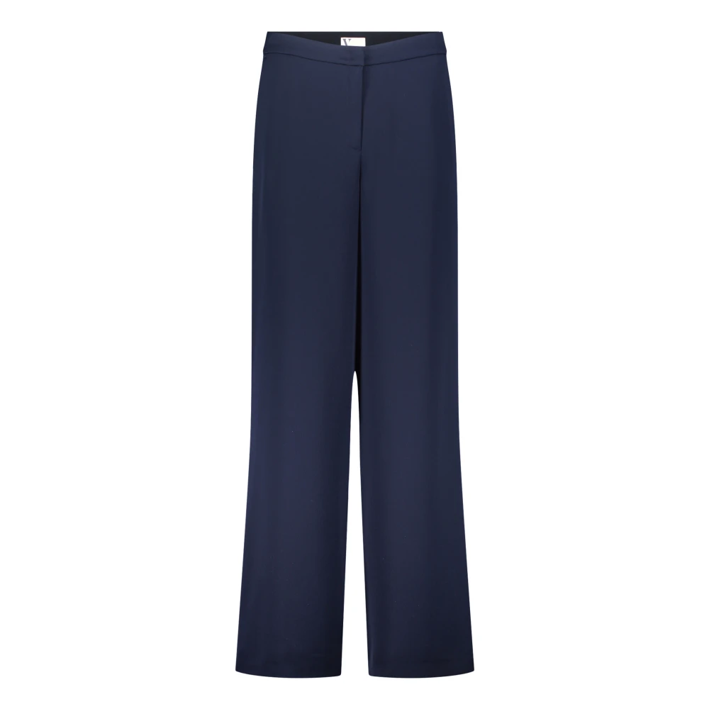 Vera Mont Elegant Suit Trousers with Pockets Blue Dames